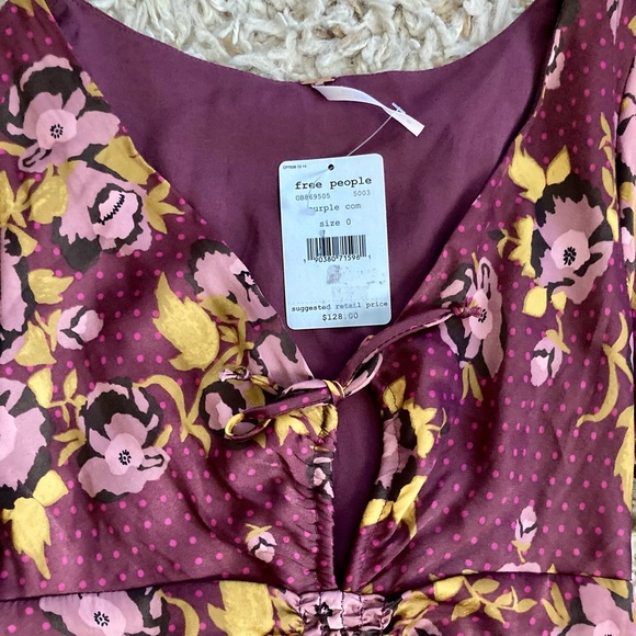 Free People Purple Morning Light Dress - Picture 3 of 7